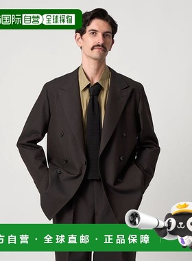 1h可退 日本直邮Steven Alan 羊毛牛津双排扣6粒扣西装夹克外套