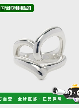 1h可退 日本直邮NOJESS 女士心形银质小指戒 30244111097戒指