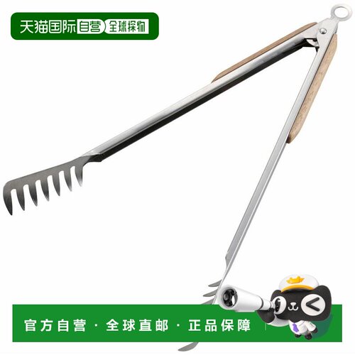 日本直邮CAPTAIN STAG 烧烤木柄意面夹 35cm UG-3231