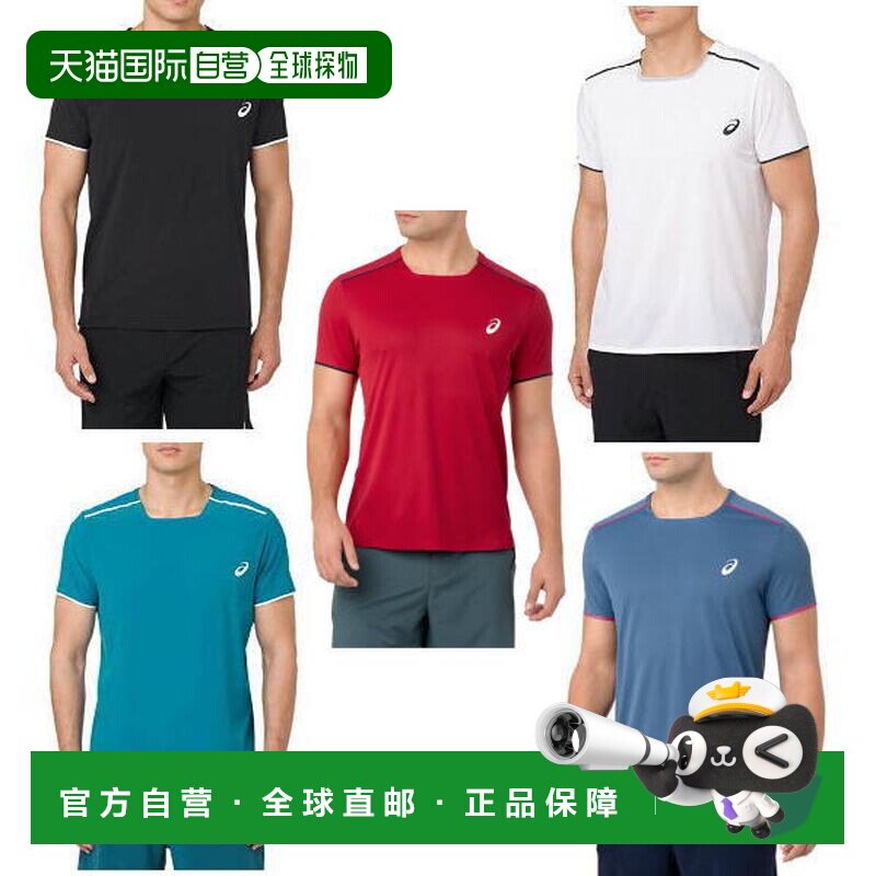 日本直邮ASICST恤 GEL-COOL 短袖上衣 154401 男士 2018SS 网球