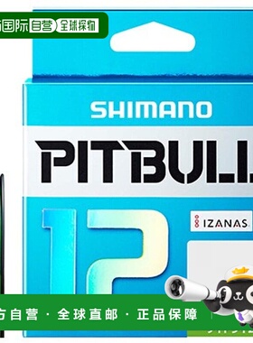【日本直邮】禧玛诺PITBULL路亚海钓线PE线12编150米2号青柠色43.
