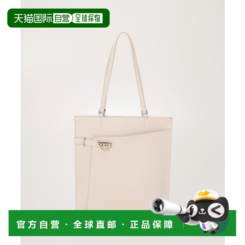 1h可退 日本直邮TOPKAPI 皮革平底托特包 A4尺寸手提包
