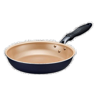 【日本直邮】Doshisha 平底锅26㎝ 深蓝EGFP26NV煎锅