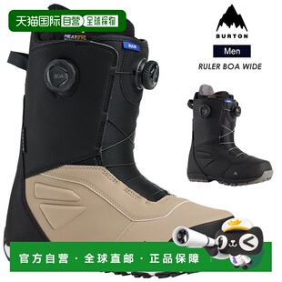 日本直邮BURTON 男士 Ruler BOA 宽楦滑雪靴