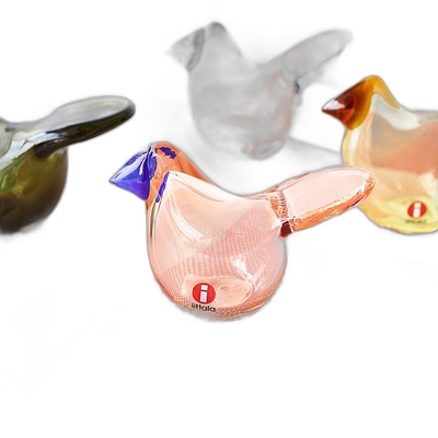 日本直邮iittala 伊塔拉 Bird by Oiva Toikka花瓶 Salmon Pink B