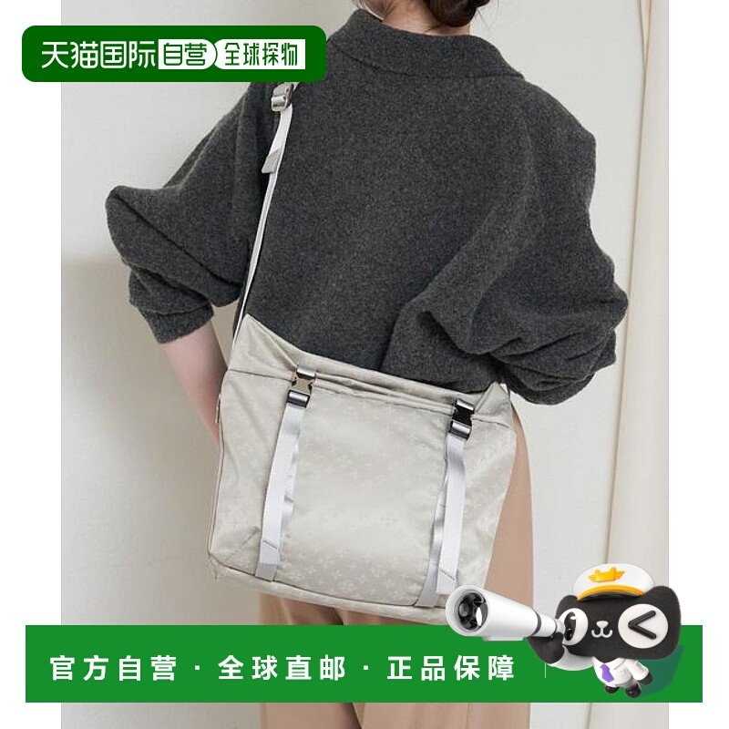 1h可退 日本直邮官方授权 russet 尼龙提花金属扣中号单肩包钱包