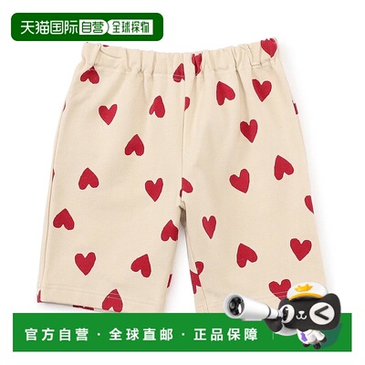 日本直邮BREEZE 爱印花半长裤 [BR8934EC21673]裤子