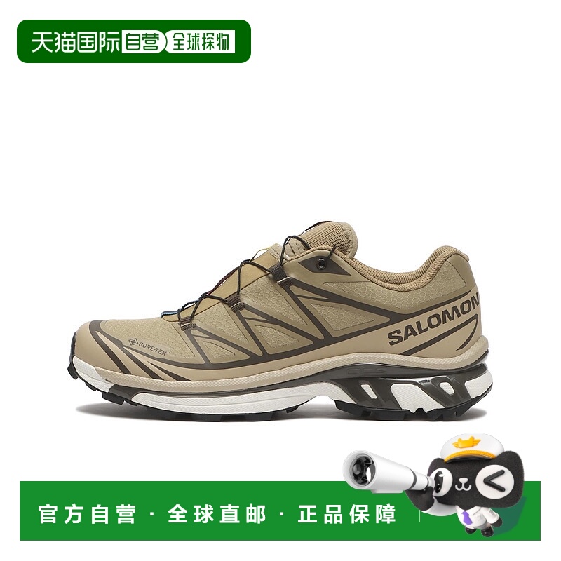 1h可退 日本直邮SALOMON男女同款XT-6 GORE-TEX防水登山鞋 透气缓
