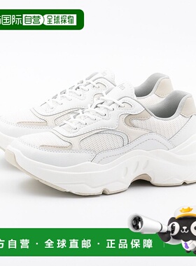 日本直邮 ASCA 厚底可持续低帮舒适运动鞋真皮