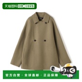 日本直邮EDITION 女装 羊毛羊绒双面呢短款 1h可退 大衣 宽松翻领
