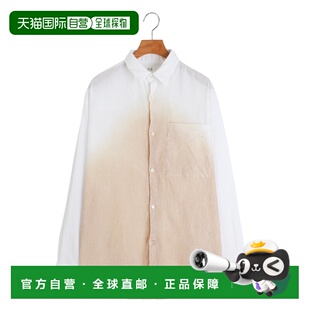 TK01001F112 女士月桃染印花宽松棉麻衬衫 1h可退 日本直邮seya.