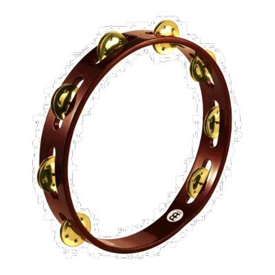 MEINL Percussion手摇铃胡桃木色环形金色铃铛