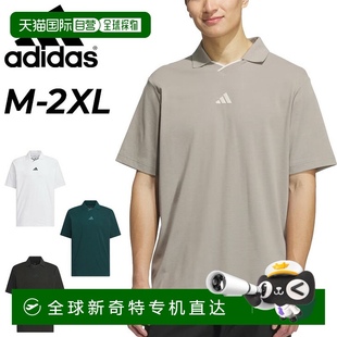GOLF麻花针织船 日本直邮阿迪达斯polo衫 高尔夫服adidas 短袖 男士
