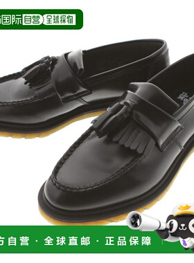 日本直邮Dr.Martens ADRIAN 流苏乐福鞋 黑色 14573001