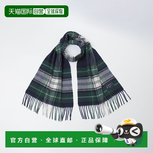 SHIPS SHIPS cashmere check scarf 围巾