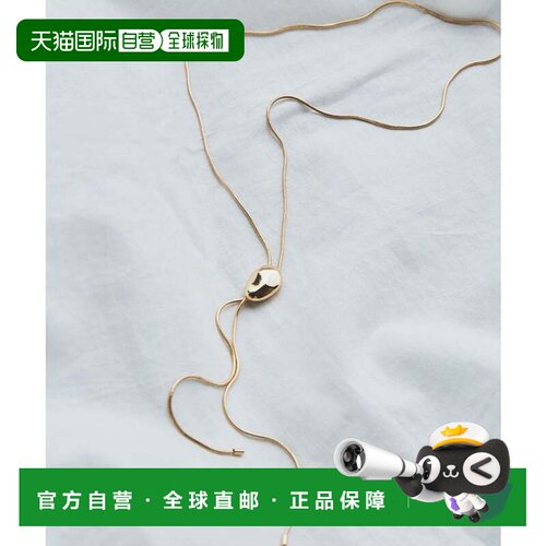 日本直邮Loop Tie 项链 金色