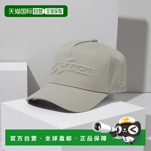 1h可退 日本直邮XLARGE 男女同款 全棉5片帽 压纹logo设计 左侧刺