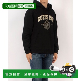日本直邮Guess 男士长袖连帽卫衣 [GU1432EM032232]抓绒帽衫