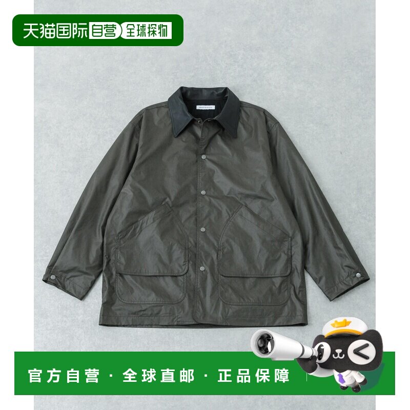 1h可退 日本直邮URBAN RESEARCH 男装 春款仿麂皮光泽猎装外套 UR