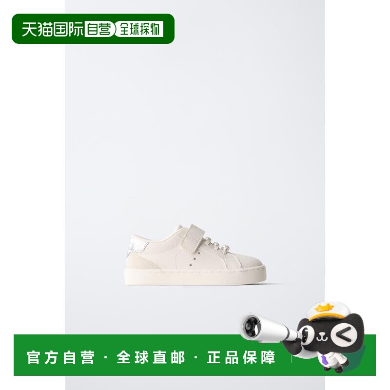 日本直邮Zara珍珠平底鞋