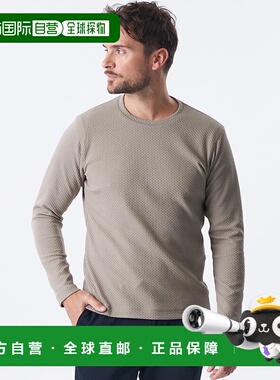 1h可退 日本直邮EPOCA UOMO 男士格纹长袖T恤 M1P04531__