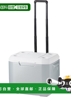 【日本直邮】Coleman科勒曼亚马逊限定版拉杆冷藏箱 冰白色200003