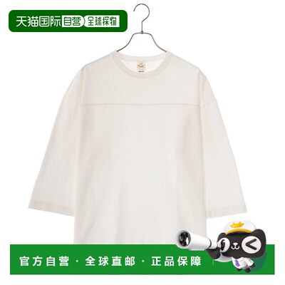 日本直邮Toyo Enterprises GOLD：美国棉足球 T 恤 做旧 破损加工