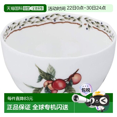 【日本直邮】Noritake 诺里塔克 深碗 11×6cm 350cc 微波炉用 1