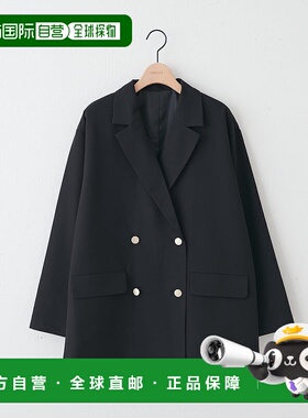 1h可退 日本直邮Discoat 女士金扣双排扣西装外套 DCZ1052107A000
