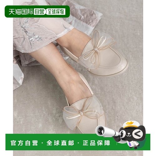 日本直邮RANDA 2WAY皮带乐福鞋 [一脚蹬] 单鞋黑色015876