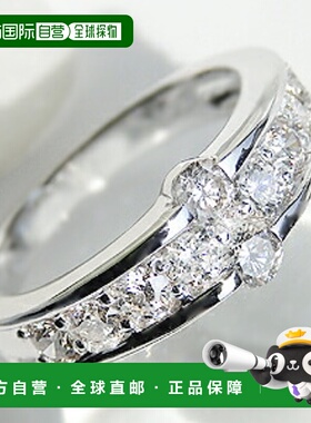 日本直邮(ber-ed-0067) 永恒钻石戒指钻石 1.00 克拉女士 PT900