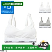 白色 日本直邮Calvin LV00QF8503 100厘米 Klein 女士运动文胸