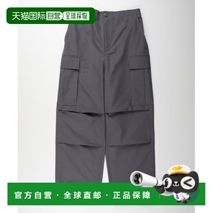 宽松拨水卡其裤 NUMBER男装 易穿舒适腰头抽 日本直邮BACK 1h可退