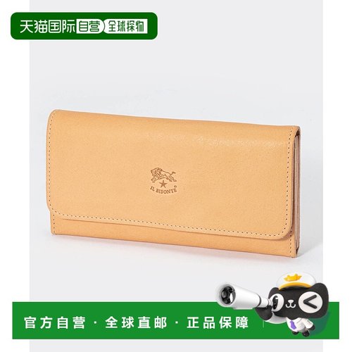 日本直邮IL BISONTE SCW009PV0005 长钱包男女钱包长钱包带零钱包