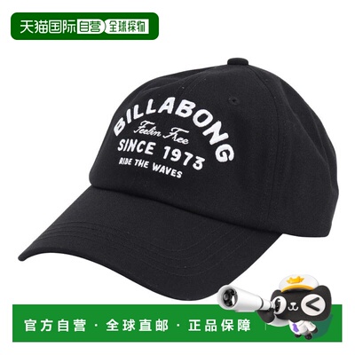 日本直邮BILLABONG 女士DAD帽 BE014900 黑色 帽子