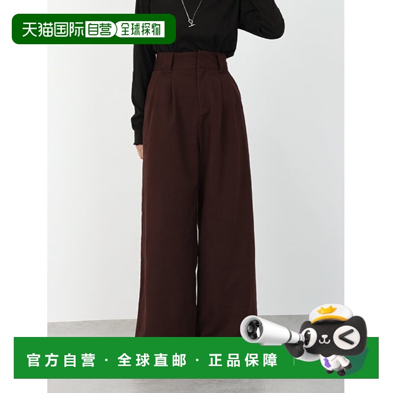 1h可退 日本直邮fifth 女装 高腰褶皱加绒阔腿裤 U150可选 ES25F0