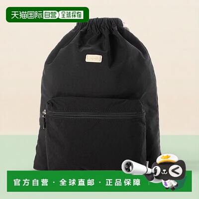 日本直邮Ungrid 防水轻便软尼龙logo胶带背包 U02348AW025562 背