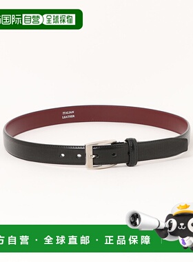 1h可退 日本直邮TETE HOMME意大利皮革穿孔腰带 男女通用 8024004