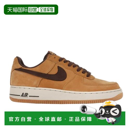 日本直邮Nike Air Force 1 Waterproof Wheat 舒适 防滑轻便 低帮