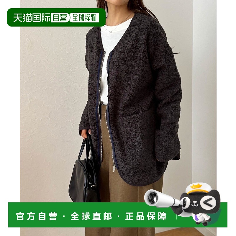 1h可退 日本直邮LOCUST 女装 轻盈保暖 宽松短款夹克 21O1052307A