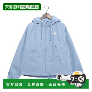 日本直邮 W ANTORA 防雨连帽卫衣女款防风北面休闲夹克户外外套