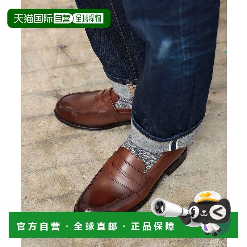 1h可退 日本直邮B:MING by BEAMS 男士经典舒适皮革便士洛夫鞋 92,流行男鞋,时尚休闲鞋,淘宝优惠券,粉丝福利购,淘宝优惠卷