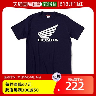 【日本直邮】Honda本田 HONDA标志T恤衫 L深蓝色0SYTN-W56-VL