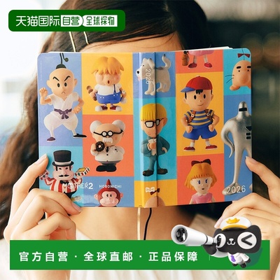 日本直邮Hobonichi 手帐 2026 HON MOTHER 粘土人偶 A6 每日1页 1