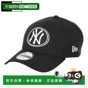 MLB 9FORTY 椭圆形纽约洋基队棒球帽男女黑色146 Era 日本直邮New