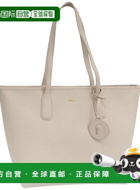 日本直邮Furla 女士经典 M 号托特包米色皮革WB01629BX0306B4L00