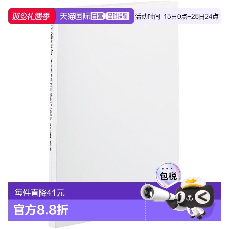 【日本直邮】LIHIT LAB 文件透明书 可互换 A4 30 孔 15 口袋 白