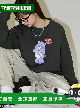 1h可退 日本直邮PUBLUX 女装 CareBears联名 宽松圆领卫衣 322222