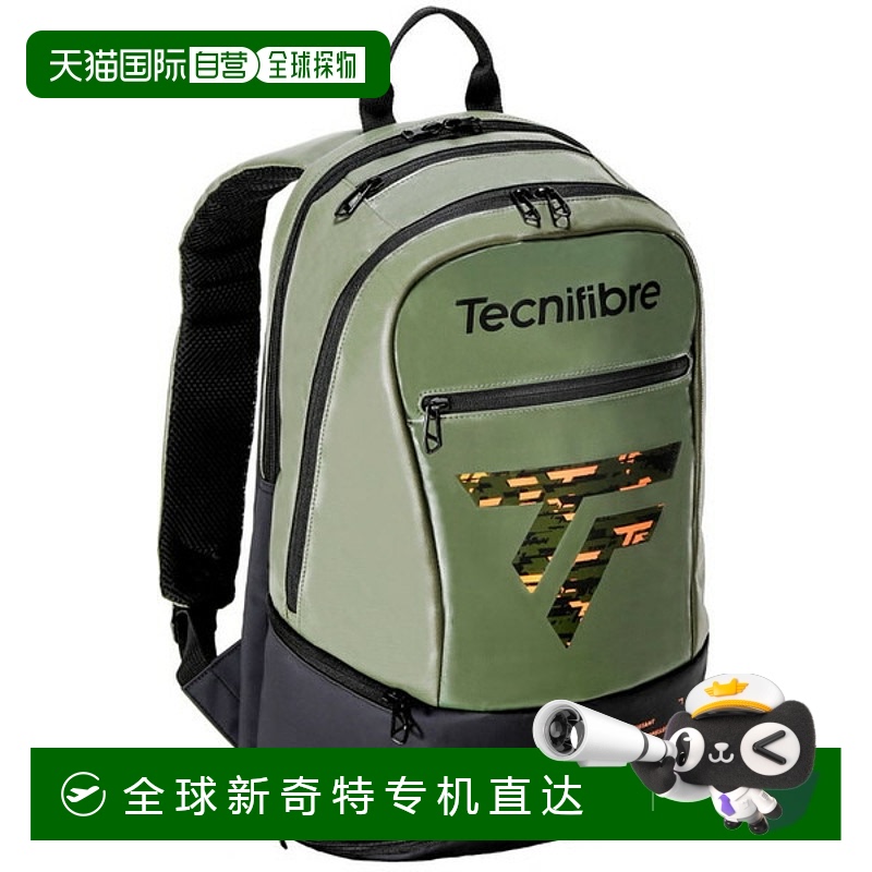 日本直郵Tecnifibre TOUR ENDU KHAKI BACK 網(wǎng)球包 40TOUKHABA