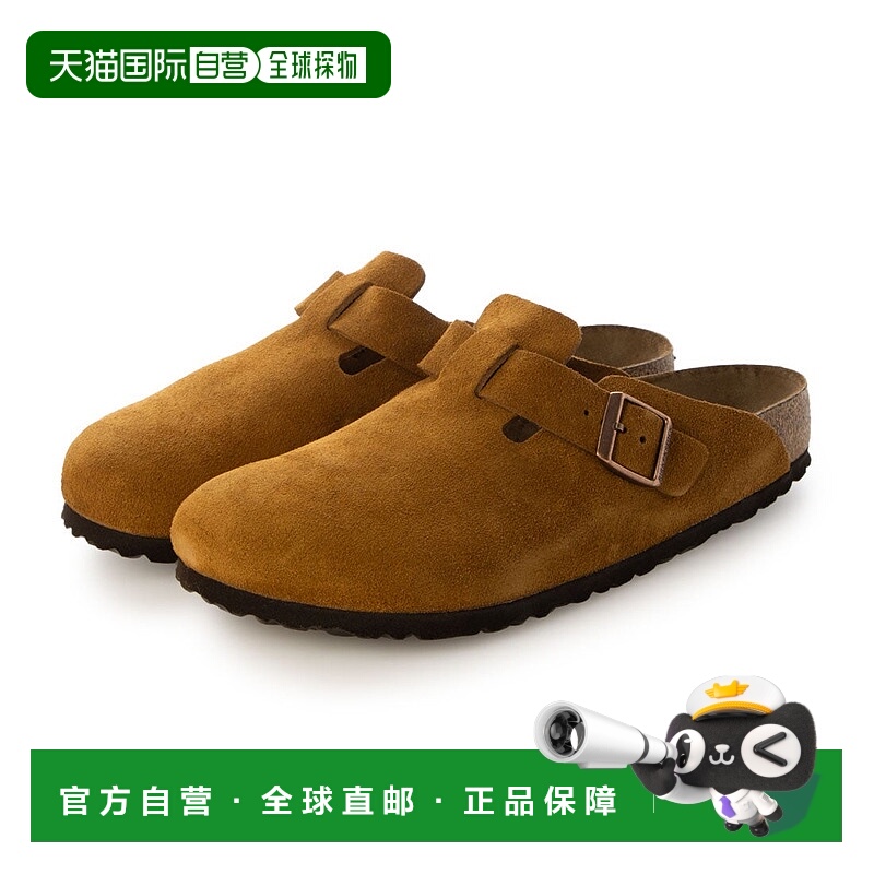 日本直邮 Boston SFB Suede 软质鞋垫麂皮凉鞋 常规宽度 [1009542